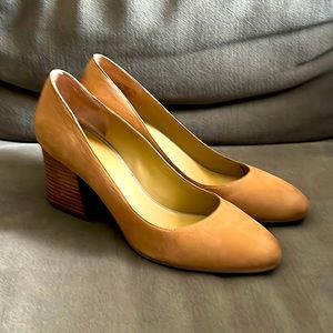 Franco Sarto "Optimum" Tan Leather Pump 8.5M